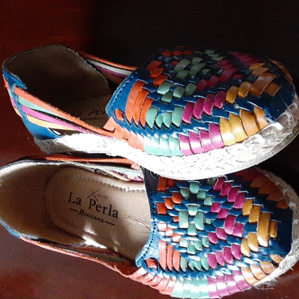 La Perla, Colorful Leather Uppers Espadrilles